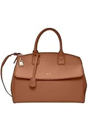 Armani Exchange Dames Jane, Sustainable, Padlock Logo Charm Tote L