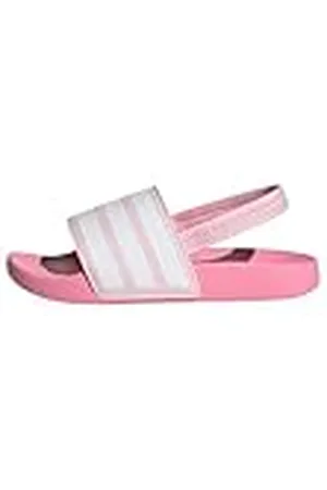 adidas Uniseks-Kind ADILETTE ESTRAP SLIDES CHILDREN, Clear Pink/Cloud White/Bliss Pink, 33 EU