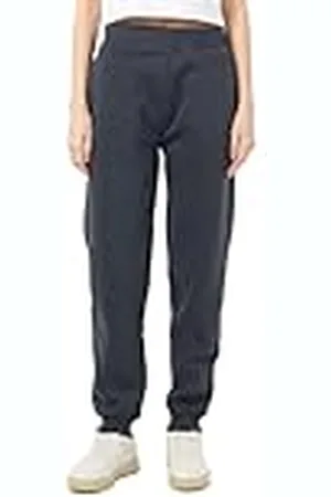 Calvin Klein Jeans Dames MONOLOGO Cuffed Jog Pant J20J223590, Joggingbroek, Zwart, M, , M