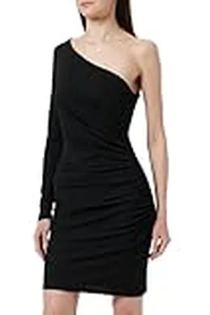 Koton Dames One Shoulder Mini Dress Drape Detail, , S