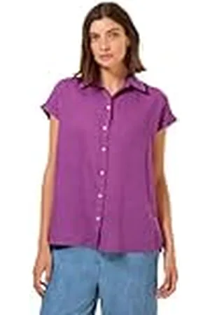 CECIL Linen_Solid Blouse M, , M