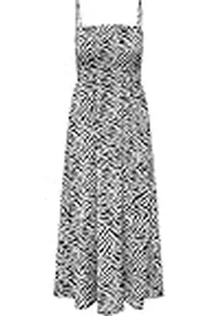 ONLY Onlnova Life Vis Elodie Long Dress AOP, , XL
