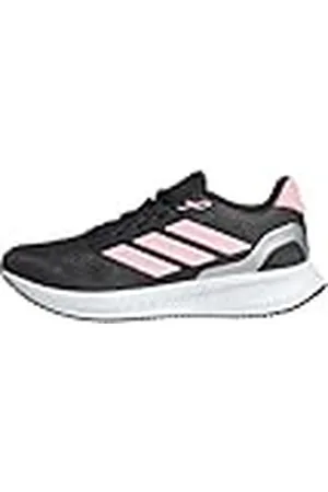 adidas Runfalcon 5 Shoes kinderen, lage schoenen, niet voetbal, uniseks, kinderen, meerkleurig (Core Black Pink Spark Silver Met), 40 EU