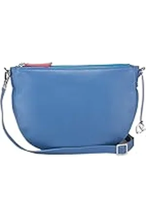 Mywalit Half Moon Schoudertas, uniseks, volwassenen, blauw