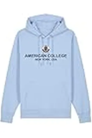 American College Sweatshirt om aan te trekken, hemelsblauw, 12 jaar, ontspannen, , 12 ans