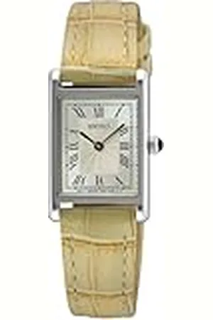 Seiko Analoog dameshorloge met leren armband SWR095P1