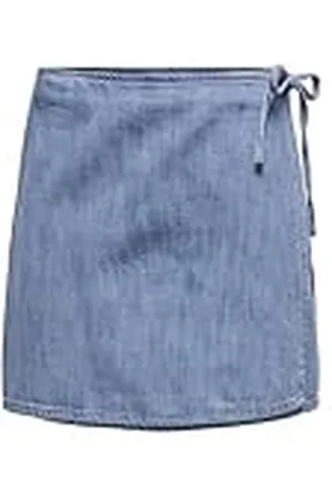 ONLY Onlnoelle Wrap Rok DNM Yor Noos, , XS