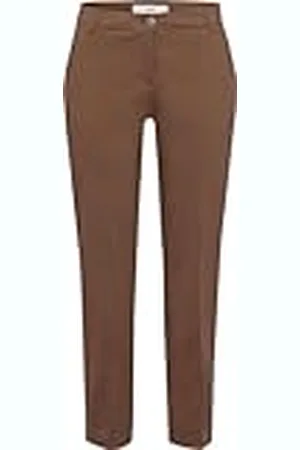 Brax Dames Style Maron S TECH Cotton Chino broek, Espresso, 36, , 27W x 32L
