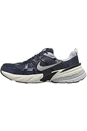 Nike V2k Run, herensneakers, obsidiaan (Obsidiaan Thunder Blue Wolf Grey), 46 EU