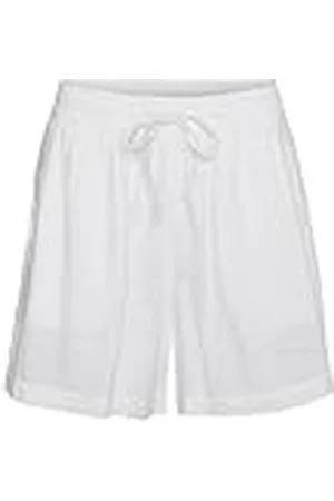 VERO MODA Korte Chique Lichtgewicht Zomer Shorts Bermuda-Broeken, Colour:White, Size:S