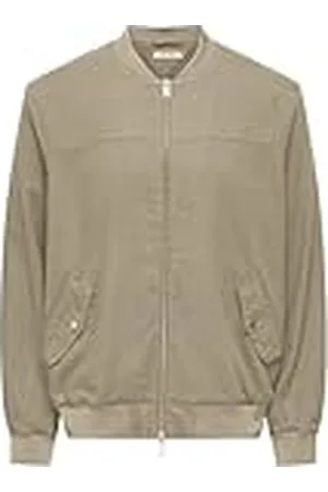 Only & Sons Heren Onsrenato Life Ctn Linen Jacket OTW, keperstof, xx_l, , XXL
