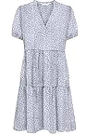ONLY Dames Onlnova Life Vis Thea Sleeve Dress AOP, , S