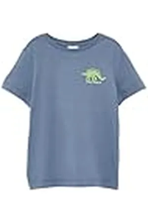 QS by s.Oliver T-shirt met kleine borstprint, , 140