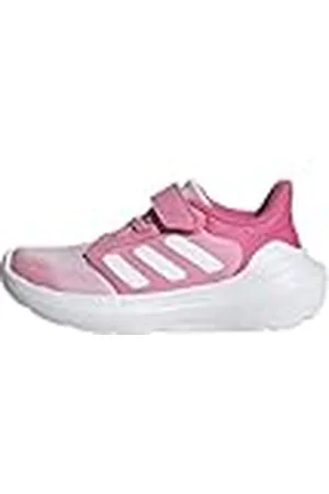 adidas Tensaur Run 2.0 Kinderschoenen, lage schoenen zonder voetbal, helder roze/FTWR wit/pulse magenta, maat 35, meerkleurig (Clear Pink Ftwr White Pulse Magenta), 35 EU