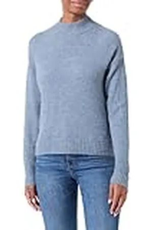 Ichi IHKAMARA LS3 gebreide trui voor dames, fijn gebreide trui met colberhals, regular fit, , S