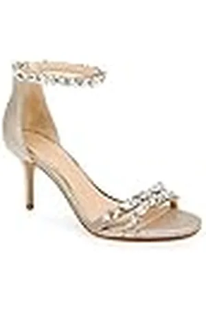 Badgley Mischka Dames Caroline verfraaid riem avondschoen hak sandaal, , 36.5 EU