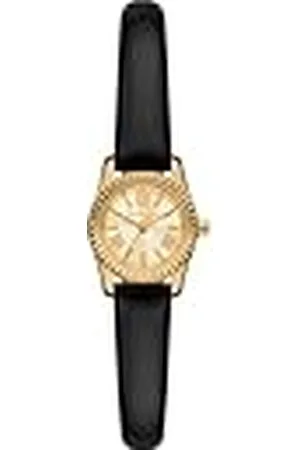 Michael Kors Analoog kwartshorloge voor dames met leren armband MK4901