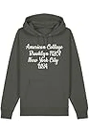 American College Sweatshirt om aan te trekken, kaki, 14 jaar, ontspannen, , 14 ans