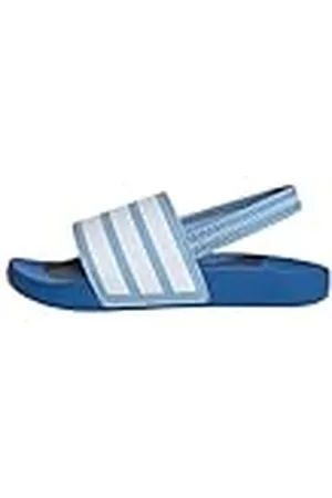 adidas Uniseks-Kind ADILETTE ESTRAP SLIDES CHILDREN, Clear Sky/Cloud White/Bright Royal, 28 EU