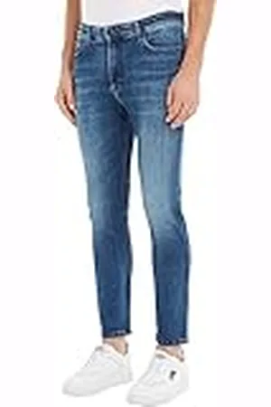 Tommy Hilfiger Tommy Jeans Slimon Skinny Jeans Stretch voor heren, Dynamic Jacob Mid Blauw Stretch, 33W/36L
