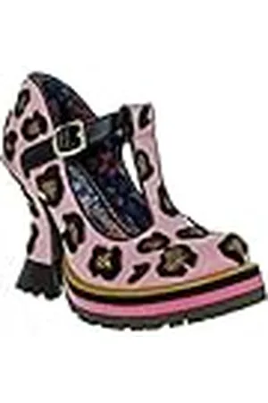 Irregular Choice SS23 Leopard Liasons Heels, Roze UK 3.5 (EUR 36), , 36 EU