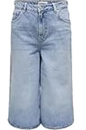 ONLY Dames Onlhope Mw Wide Long Shorts DNM Noos, , L
