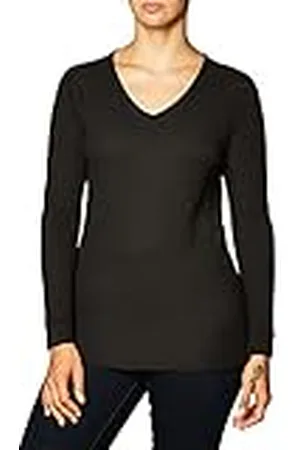 Fruit Of The Loom Dames Micro Wafel Thermische V-hals Pyjama Top, , L