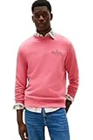 Tommy Hilfiger Heren HILFIGER GESTAKTE SWEATSHIRTS MW0MW39376 Pullover Sweatshirt, , XL, , XL