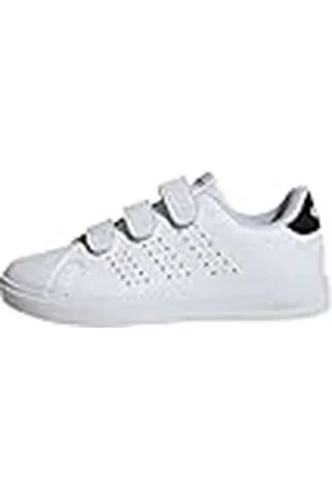 adidas Uniseks-Kind ADVANTAGE BASE 2.0 SHOES CHILDREN, Cloud White/Cloud White/Core Black, 29 EU