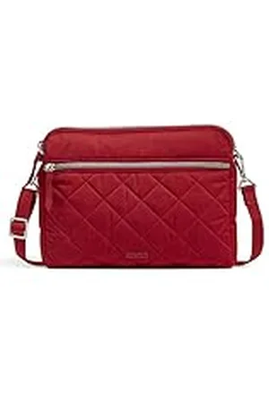 Vera Bradley Performance Twill Triple Compartment Crossbody Purse schoudertas voor dames, eenheidsmaat, , One Size