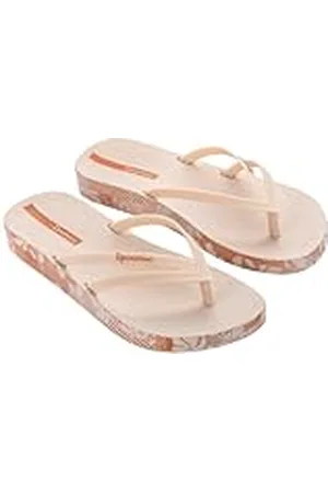 Ipanema Bossa Soft V FEM Flipflop, voor dames, beige/lichtbeige, 38 EU, , 38 EU