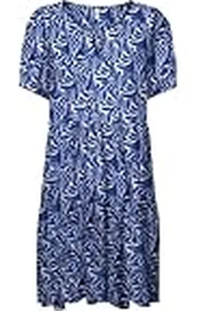 ONLY Dames Onlnova Life Vis Thea Kh Dress AOP, , XL