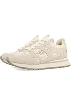 Gioseppo BEETOWN schoenen met sleehak van leer en kant, , 36 EU
