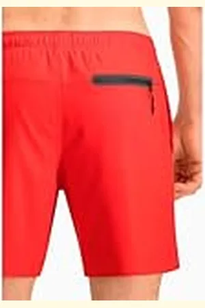 PUMA Middellange zwembroek voor heren, zichtbaar, trekkoord, shorts, , L