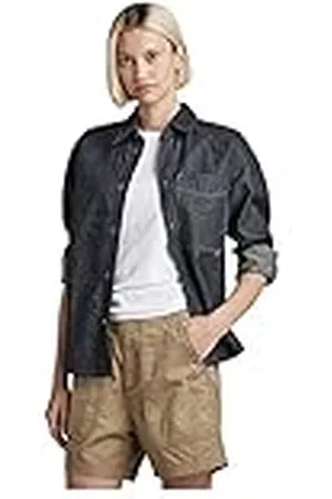 G-Star RAW Dames 1-Pocket shirt met lange mouwen, , M, , M