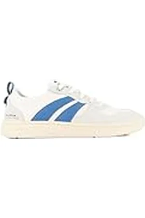 Palladium Uniseks Pallacup enkellaars, crème/OLYMPIANBLU, 44 EU, , 44 EU