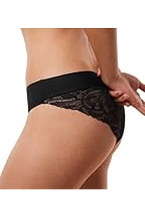 Triumph Body Make-up Illusion Lace Highleg Tai Black, , 46