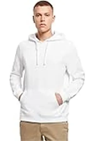 Build Your Brand Merch Hoody Herenjas, wit (White 00220), S