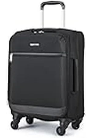 AmazonBasics Rolkoffer, zacht, voor aan boord, met 4 wieltjes, geschikt voor de meeste luchtvaartmaatschappijen, 53,34 cm