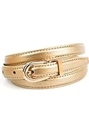 Anthoni Crown Dames lederen riem in 15 mm breed GO43STG riem, 95, , 95
