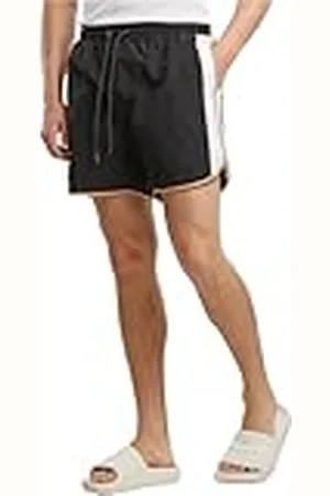 Urban classics Herenzwembroek, retro look, zwemshorts in retro-look, sneldrogend, maten S - 5XL, , M