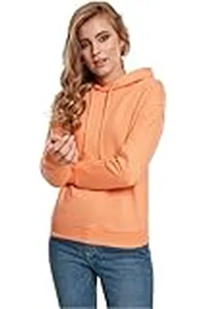 Urban classics Damestrui met capuchon Ladies Hoody, Basic Sweater verkrijgbaar in vele kleuren, maten XS - 5XL, , XS