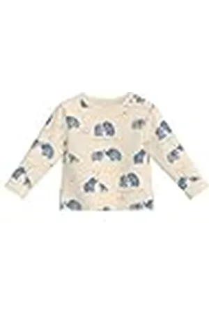 QS by s.Oliver Longsleeve van katoen met all-over-print, , 68 cm