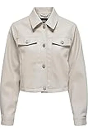 ONLY ONLRIMA Faux Leather Jacket OTW Jacket, , M, , M