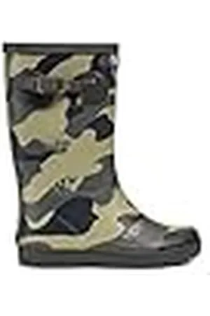 Aigle Woody-Pop PT 2, regenlaarzen voor jongens, uniseks, kinderen, camou/kaki, 30 EU