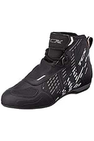 TCX R04D waterdicht, motorschoenen voor heren, waterdicht, gecertificeerd met T-DRY-membraan, sluiting met veters en klittenbandsluiting, bovenmateriaal van mesh met Hot Melt-voering, , 40
