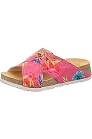 Think! Dames Koak_3-000537 chroomvrij gelooide duurzame slippers, , 42 EU