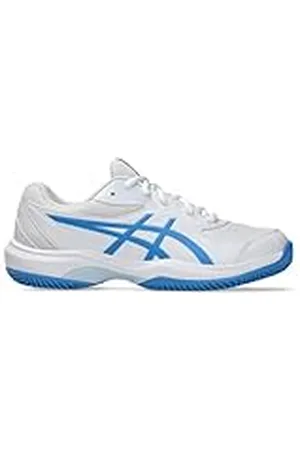 Asics Gel-Game GS Clay/Oc Sneakers voor jongens, White Blue Coast, 35.5 EU