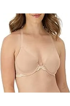 Maidenform Dames One Fab Fit Volledige Dekking Licht Gewatteerde Racerback Onderdraad T-Shirt BH 07112, Sandshell/Parel, 38D