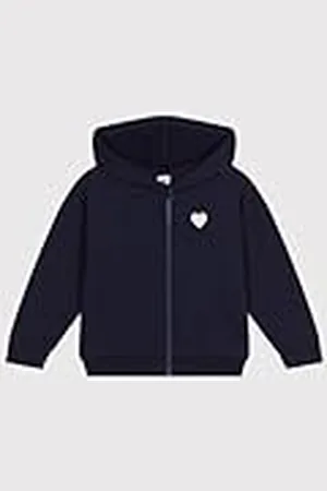 Petit Bateau Sweatshirt met lange mouwen voor meisjes, , 12 Jaar